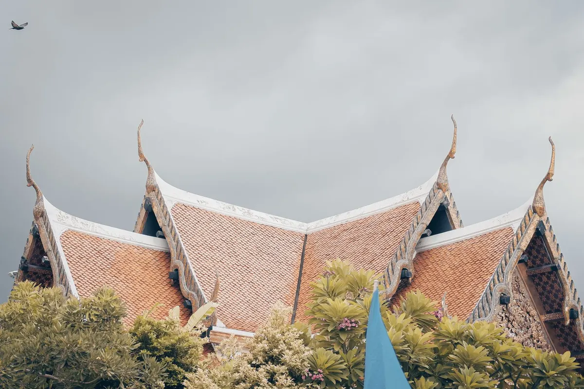 ศาลาวัดที่จัดงานทำบุญ (ภาพประกอบ)