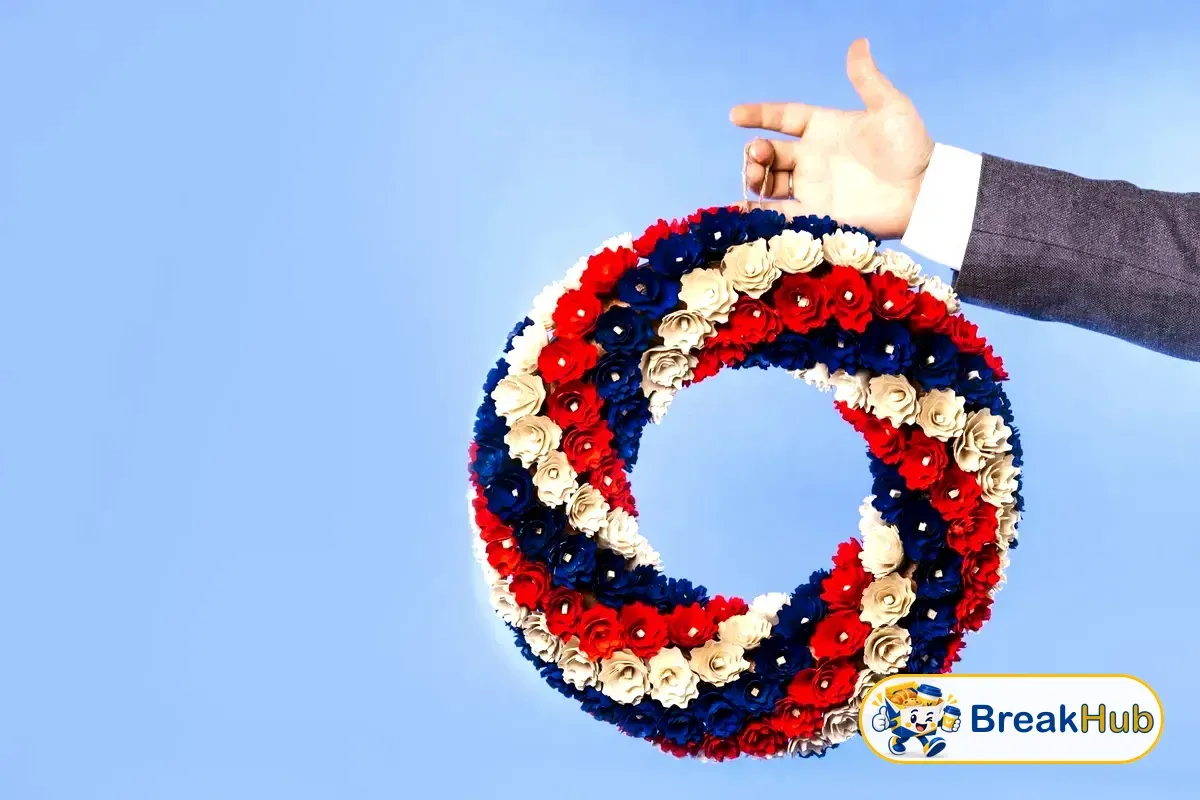 ดอกไม้สีขาวในพิธีที่ใช้เป็นภาพประกอบงานศพ