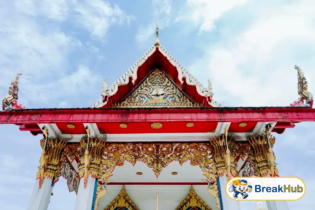 ศาลาวัดที่จัดงานทำบุญ (ภาพประกอบ)